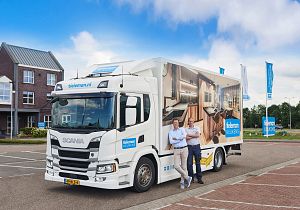 Tieleman Keukens en Scania verlengen samenwerking met splinternieuwe vrachtwagen